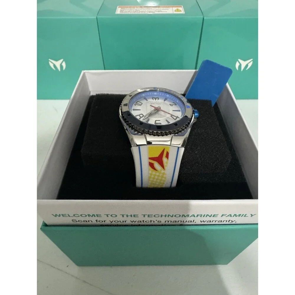 TechnoMarine Racing Legends Men's Watch - 44mm. White